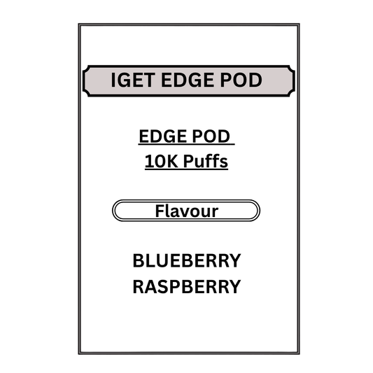 IGET EDGE PODS 10K PUFFS
