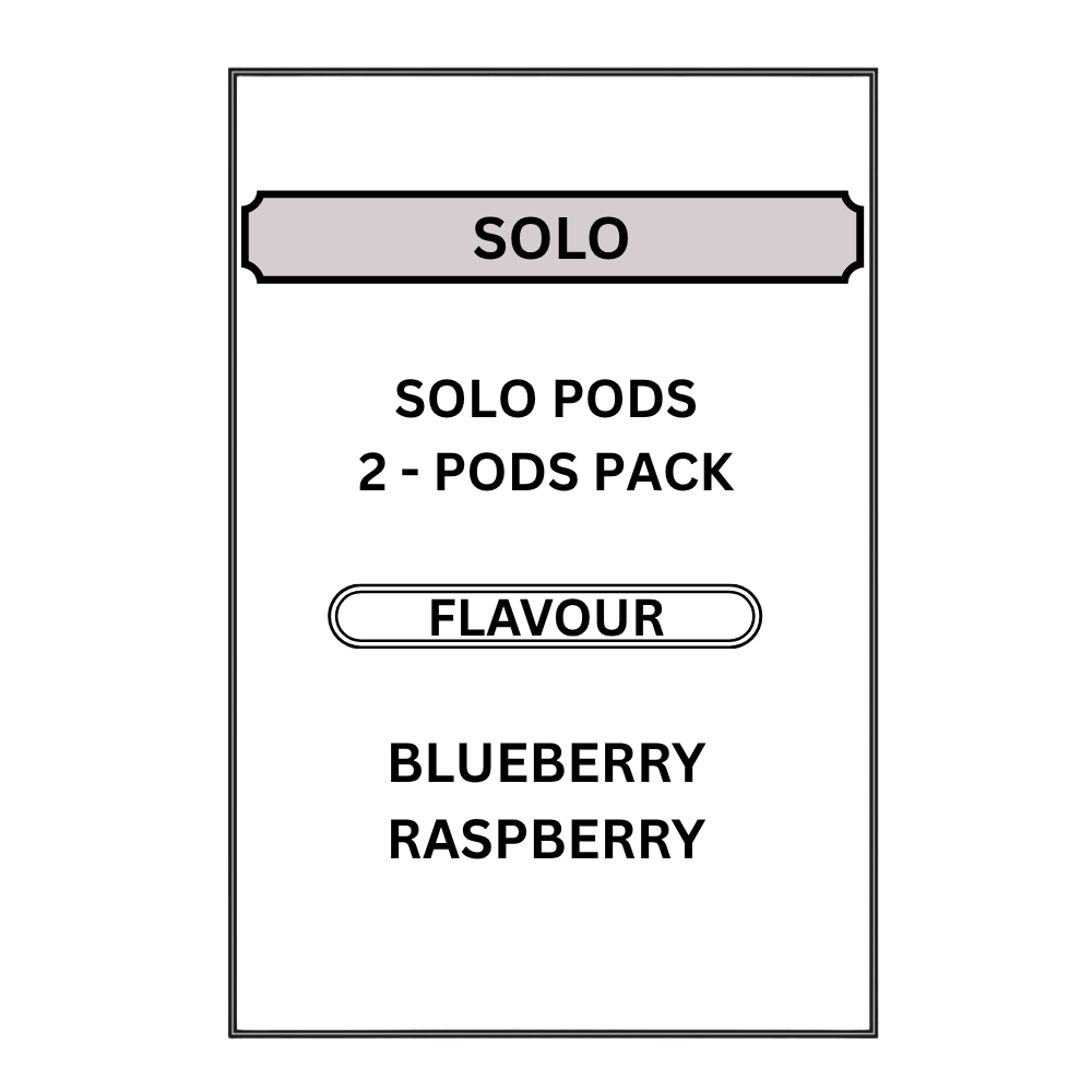 SOLO REPLACEMENT PODS 28.5mg 2x