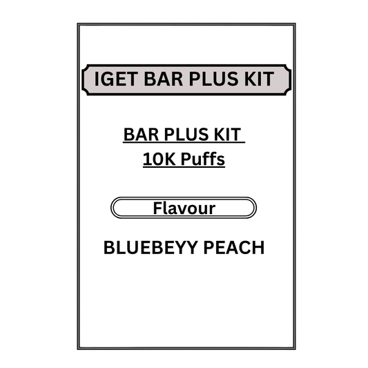 IGET 3.0 BAR PLUS KITS 10K PUFFS