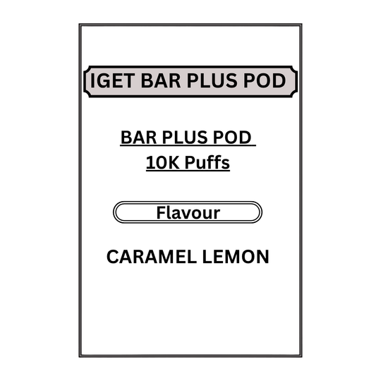 IGET BAR PLUS PODS 10K PUFFS