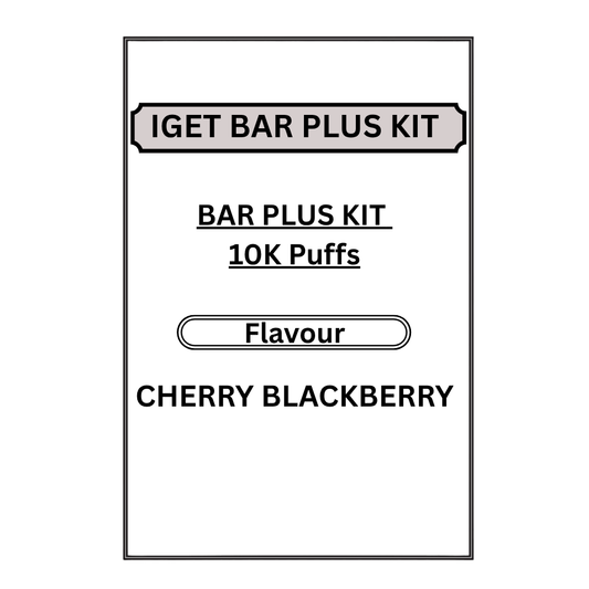 IGET 3.0 BAR PLUS KITS 10K PUFFS
