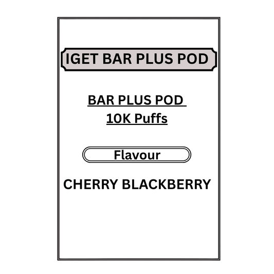IGET BAR PLUS PODS 10K PUFFS