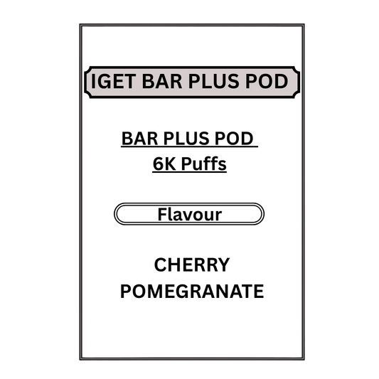IGET BAR PLUS PODS 6K PUFFS