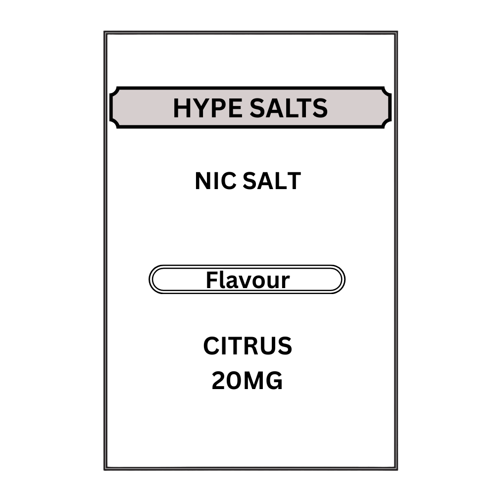 HYPE SALT E LIQUID 30ML