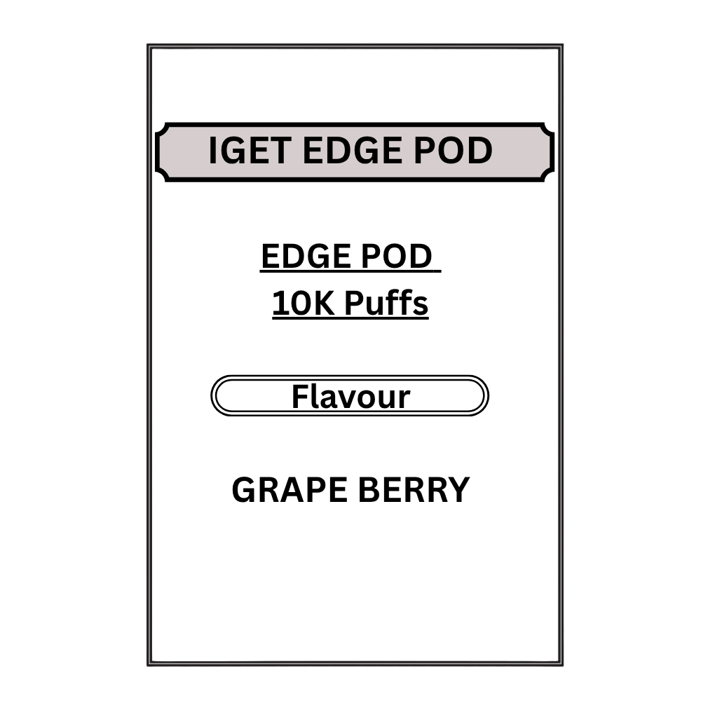 IGET EDGE PODS 10K PUFFS