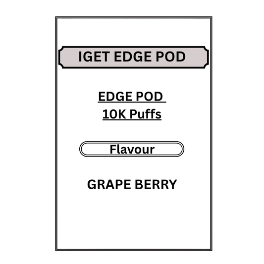 IGET EDGE PODS 10K PUFFS