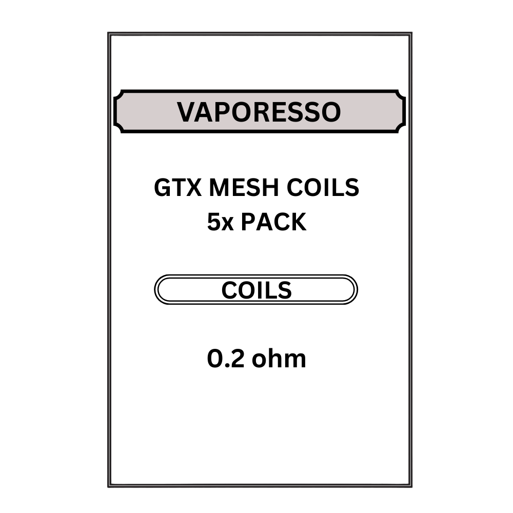 Vaporesso GTX 0.2ohm Coil 5pk