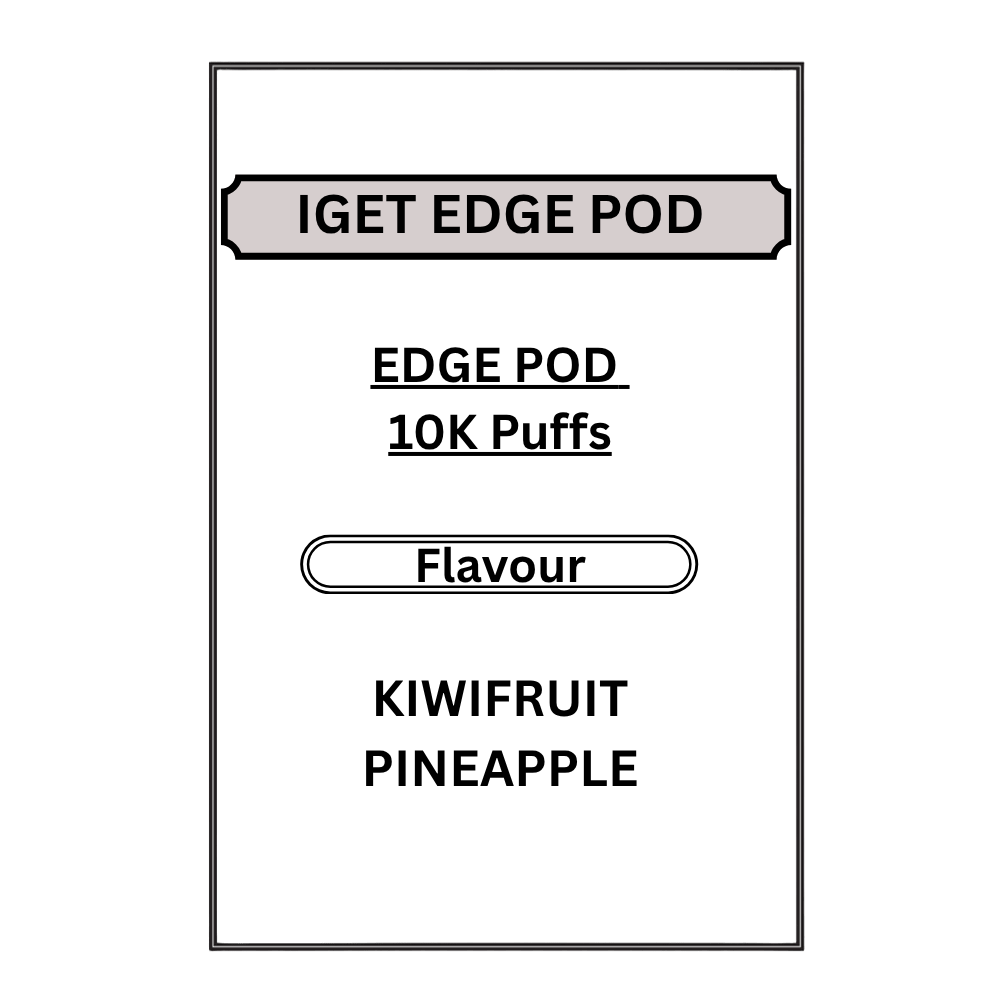 IGET EDGE PODS 10K PUFFS