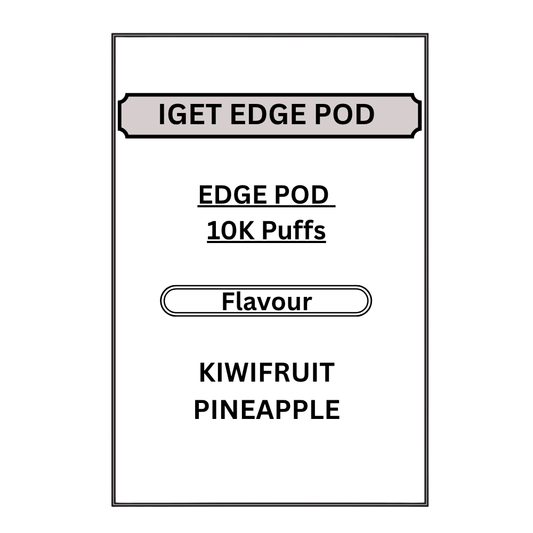 IGET EDGE PODS 10K PUFFS