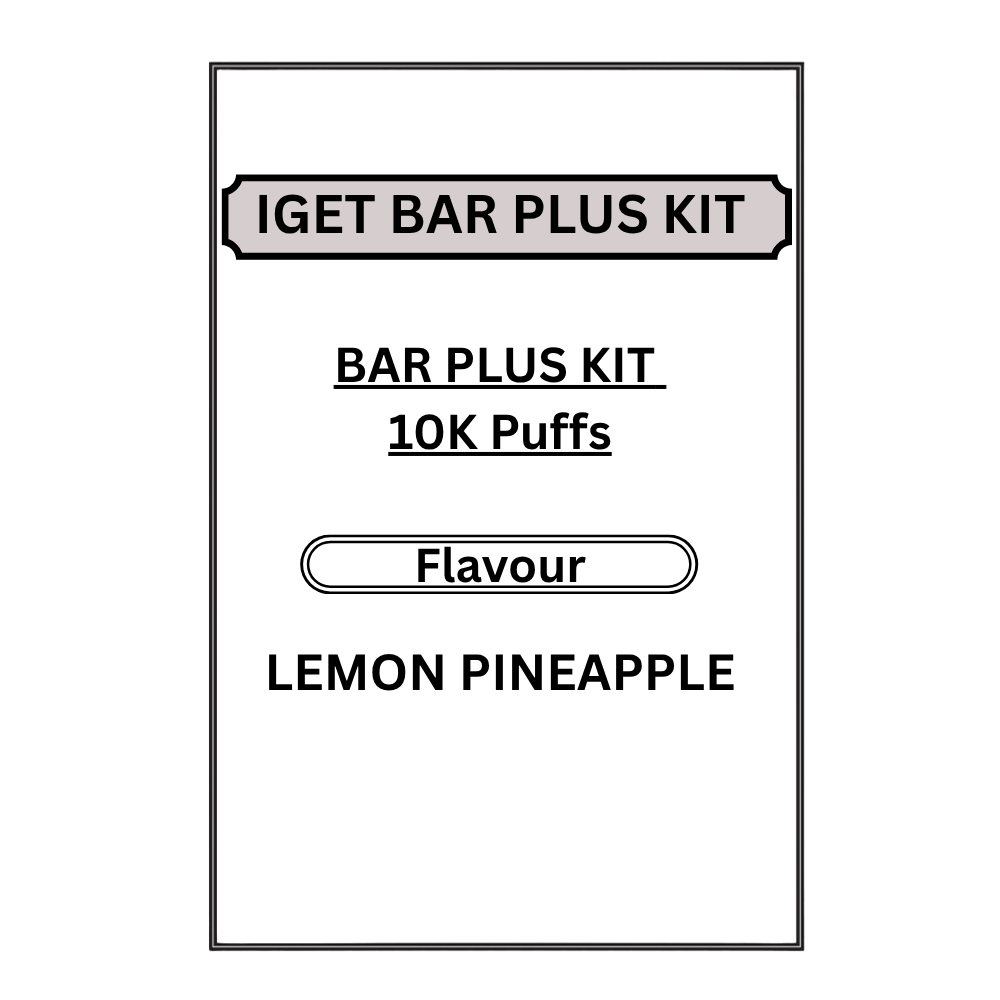 IGET 3.0 BAR PLUS KITS 10K PUFFS