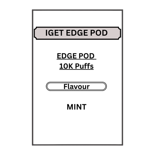 IGET EDGE PODS 10K PUFFS