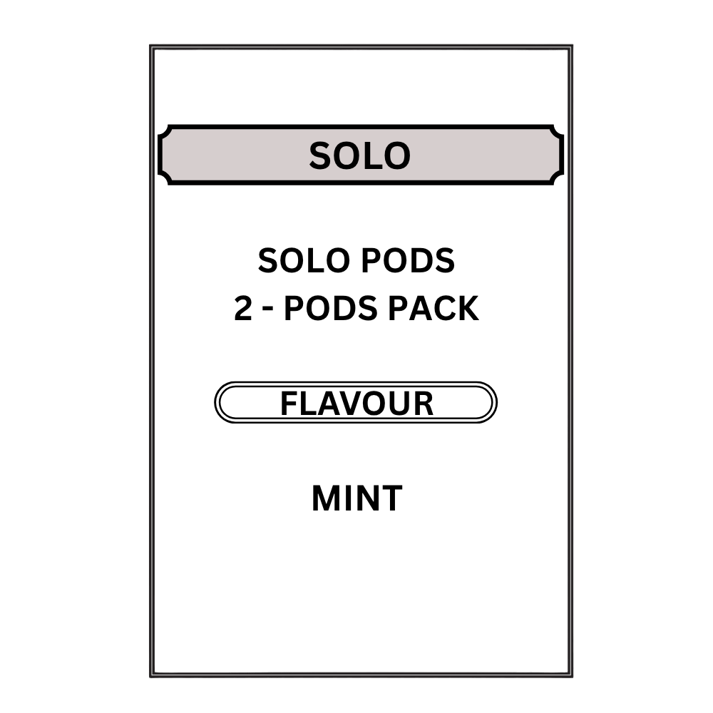 SOLO REPLACEMENT PODS 28.5mg 2x