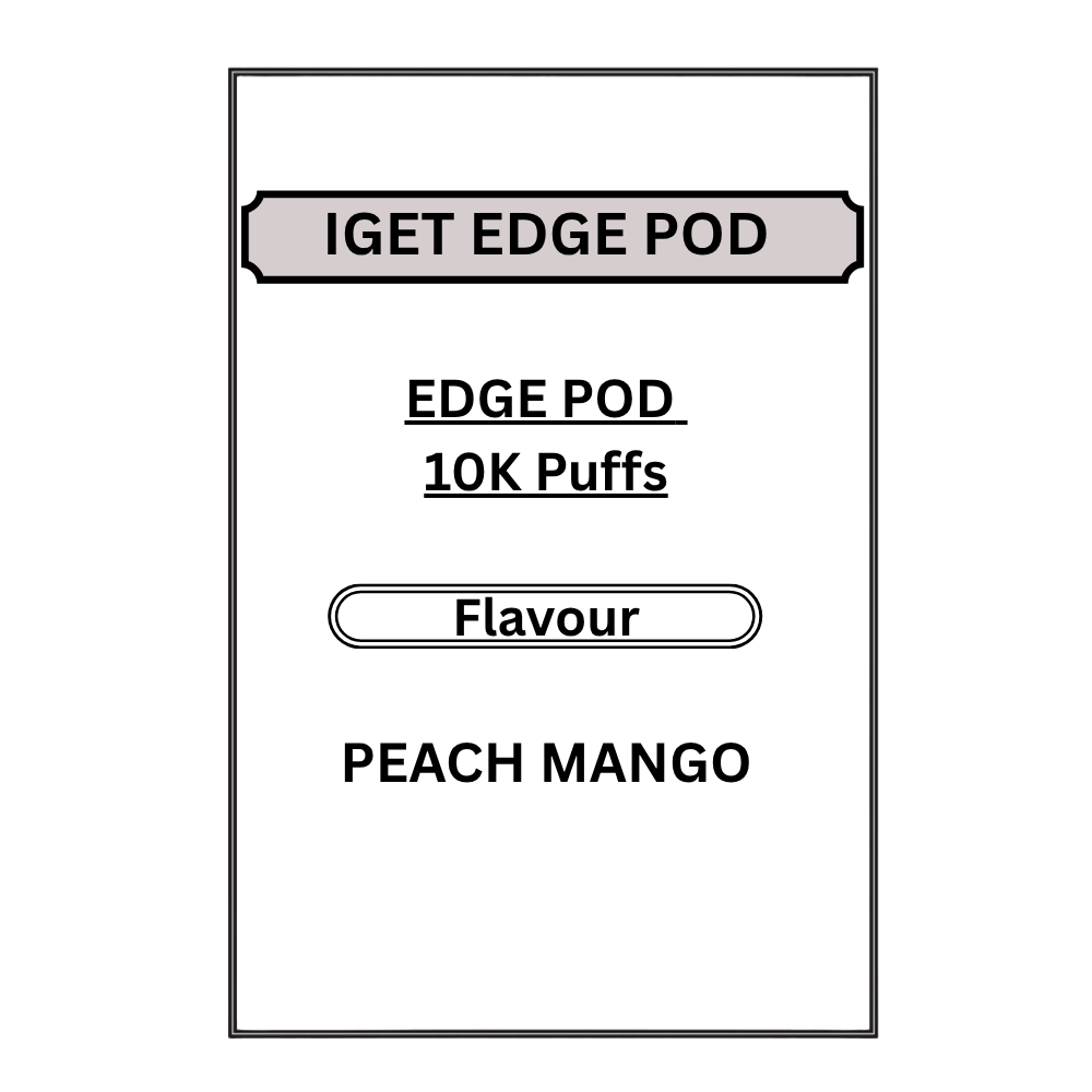 IGET EDGE PODS 10K PUFFS