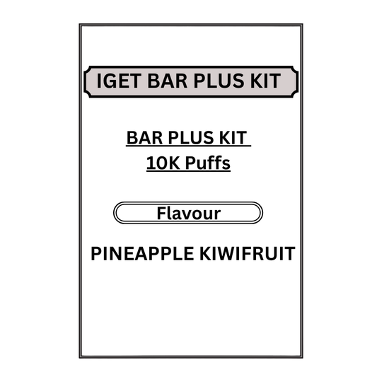 IGET 3.0 BAR PLUS KITS 10K PUFFS