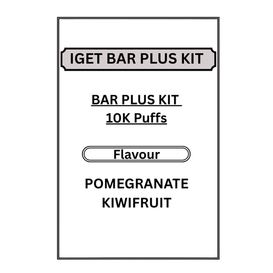 IGET 3.0 BAR PLUS KITS 10K PUFFS