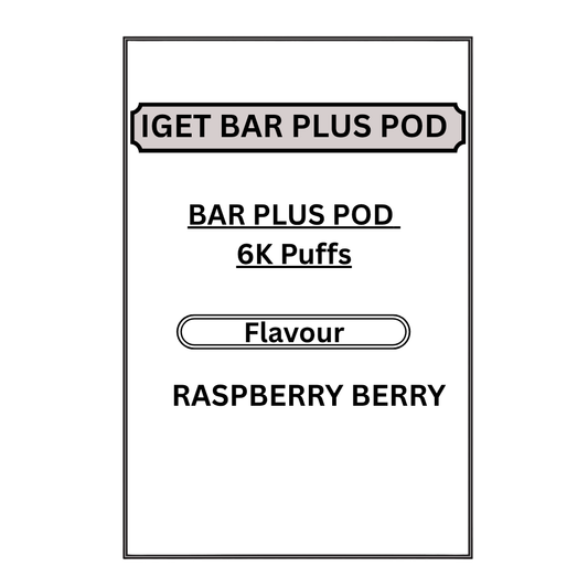 IGET BAR PLUS PODS 6K PUFFS