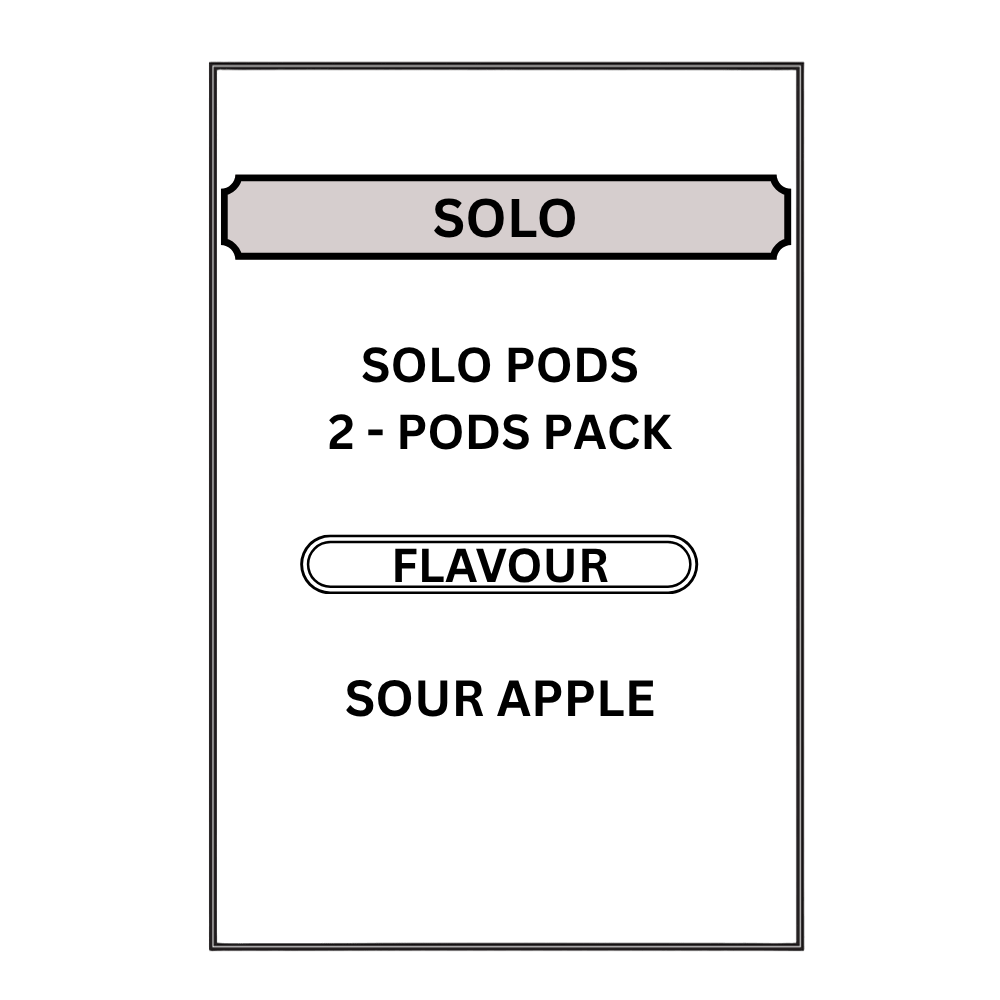 SOLO REPLACEMENT PODS 28.5mg 2x