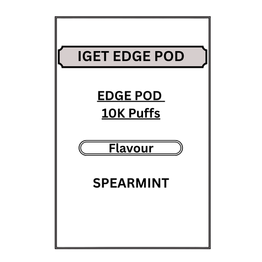 IGET EDGE PODS 10K PUFFS