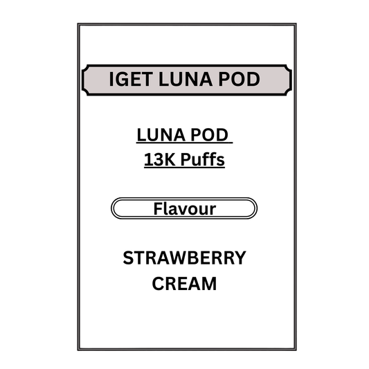 IGET LUNA PODS 13K PUFFS