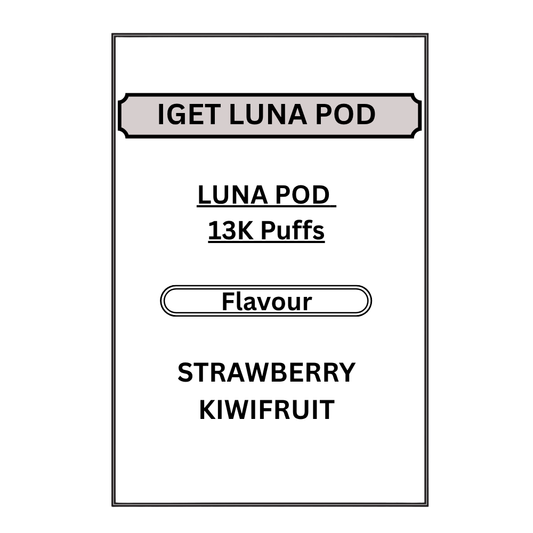 IGET LUNA PODS 13K PUFFS