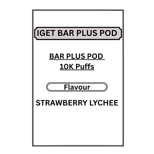IGET BAR PLUS PODS 10K PUFFS