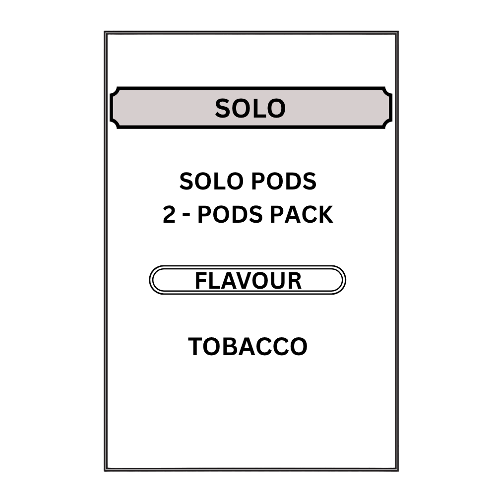 SOLO REPLACEMENT PODS 28.5mg 2x