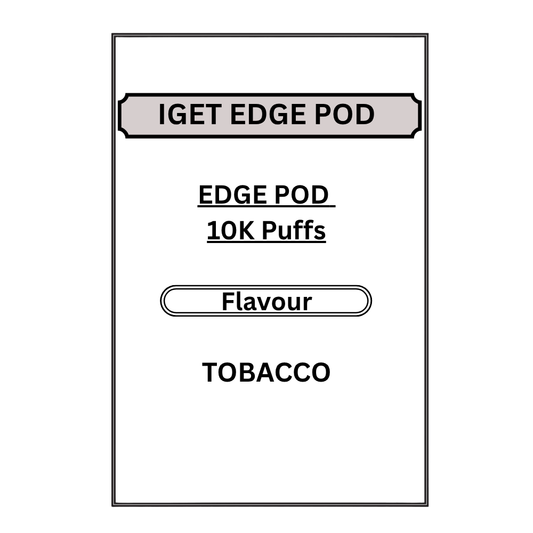 IGET EDGE PODS 10K PUFFS