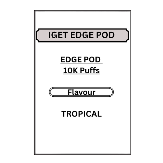 IGET EDGE PODS 10K PUFFS