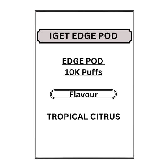 IGET EDGE PODS 10K PUFFS