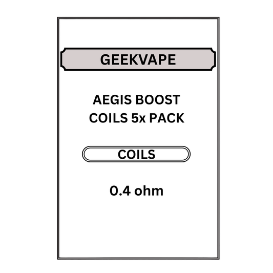 Geekvape Aegis Boost 0.4ohm Coils 5pk