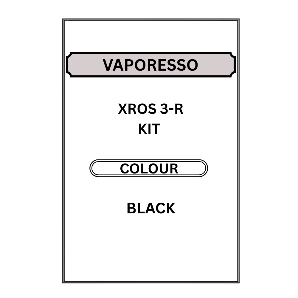 VAPORESSO XROS 3 - R POD KIT