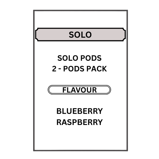 SOLO REPLACEMENT PODS 28.5mg  2x