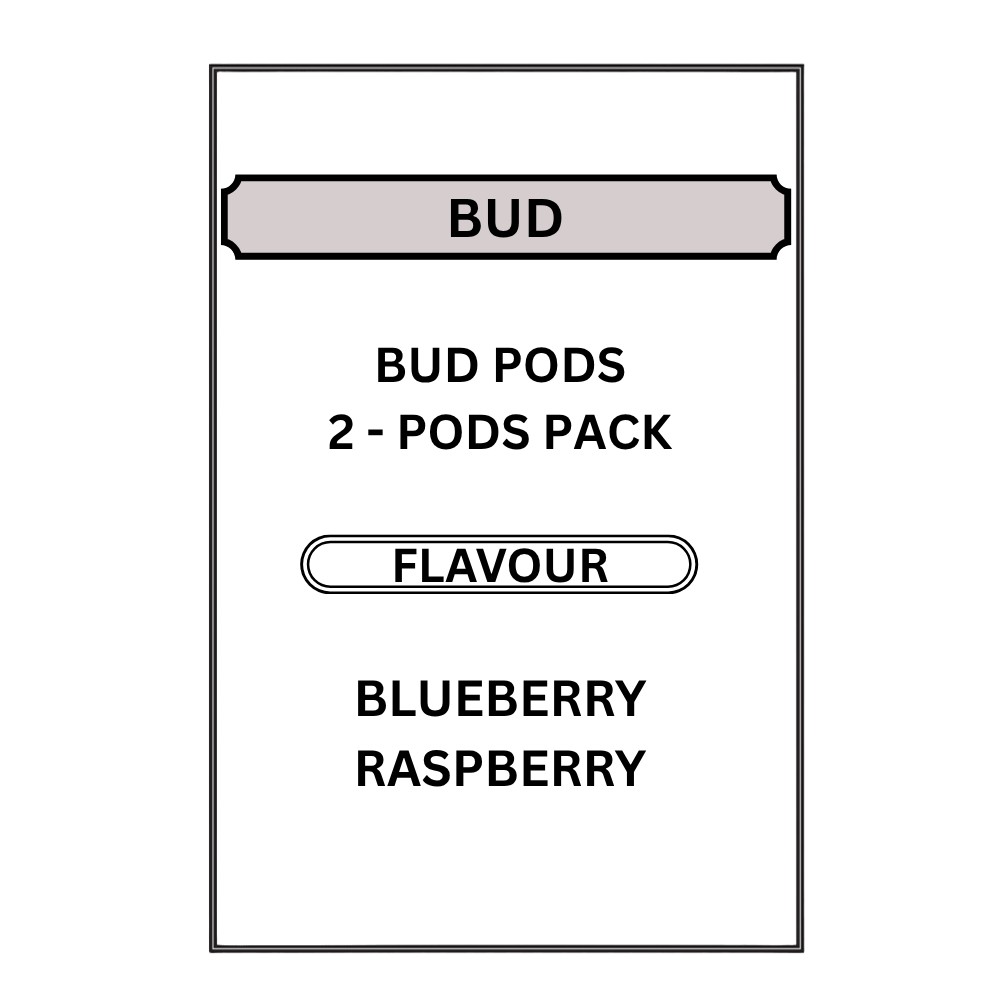BUD 2PACK PODS 28MG