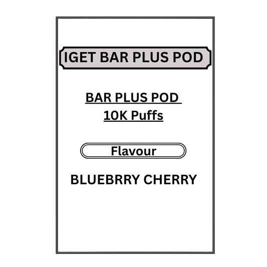 IGET BAR PLUS PODS 10K PUFFS