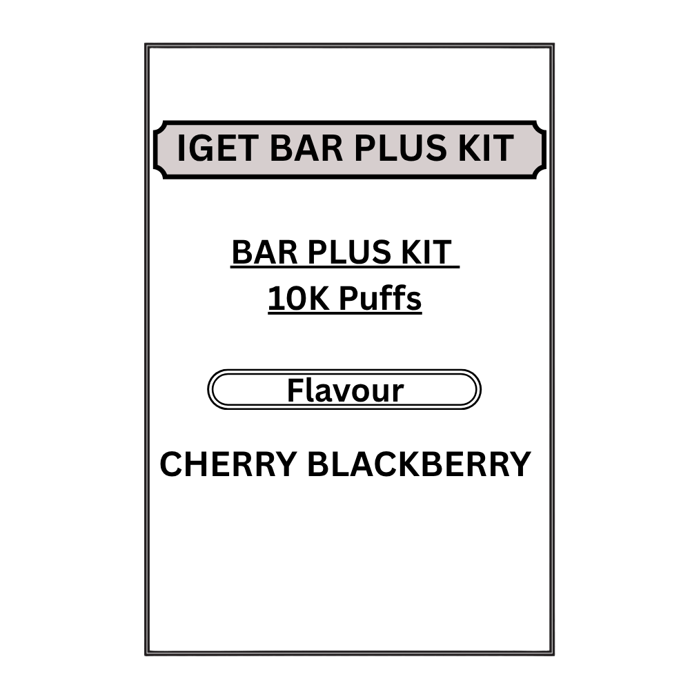 IGET 3.0 BAR PLUS KITS 10K PUFFS