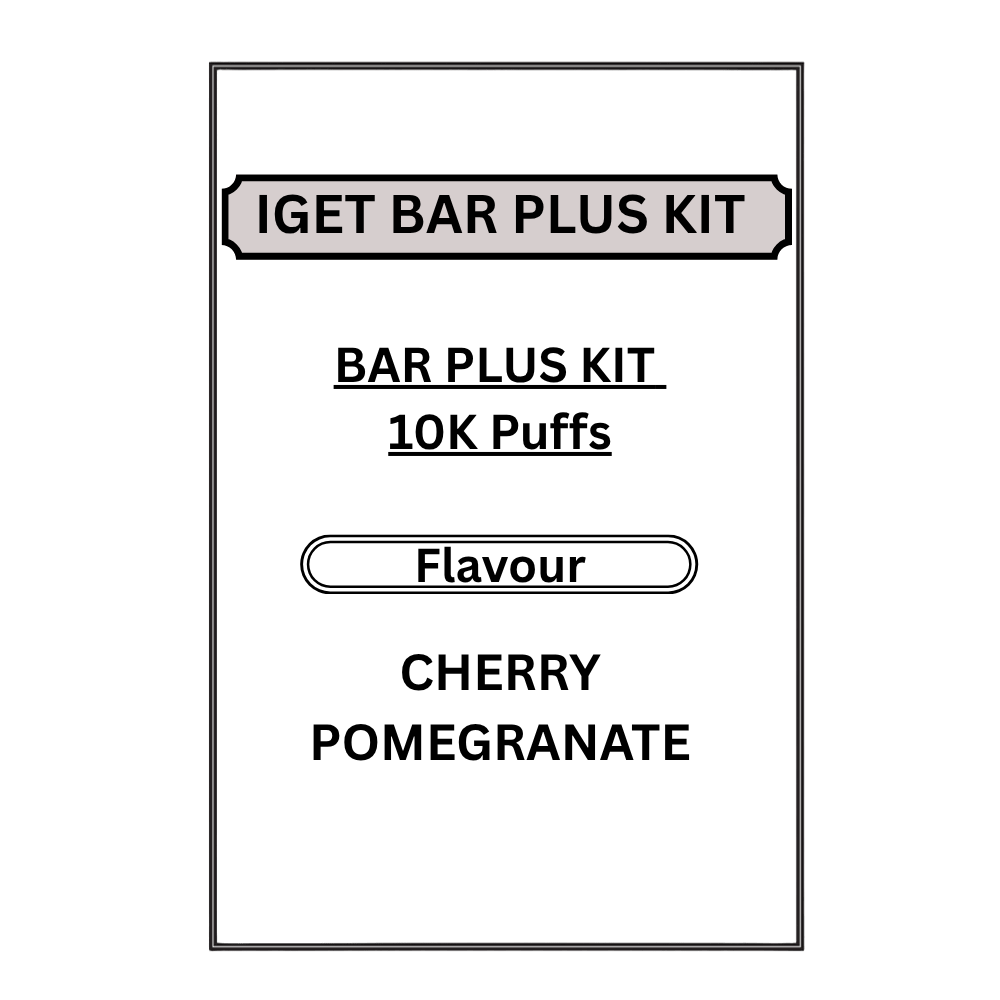 IGET 3.0 BAR PLUS KITS 10K PUFFS