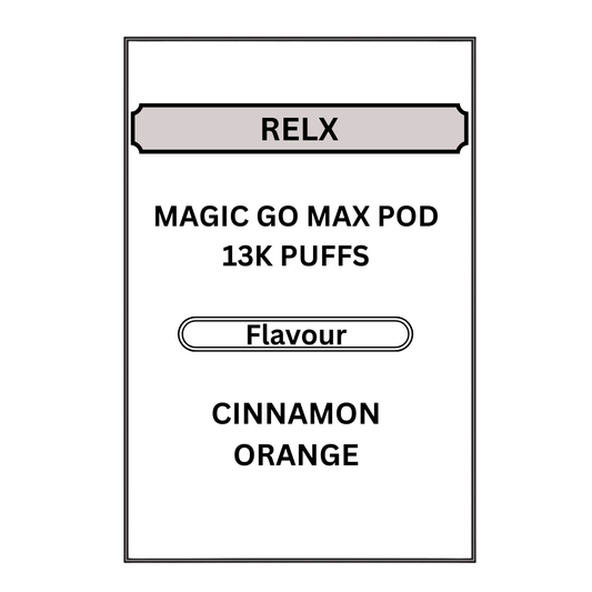 RELX MAGICGO MAX PODS 13000 PUFFS