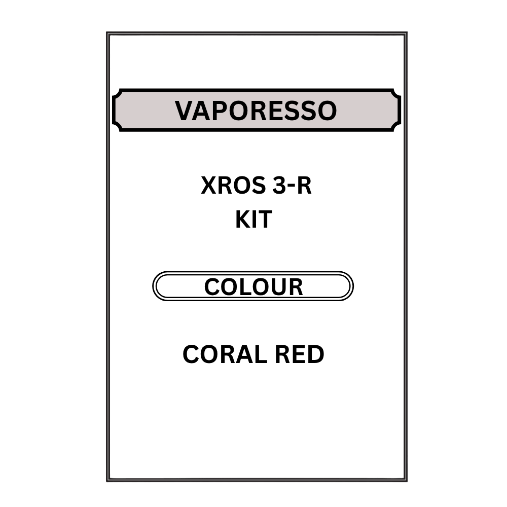 VAPORESSO XROS 3 - R POD KIT