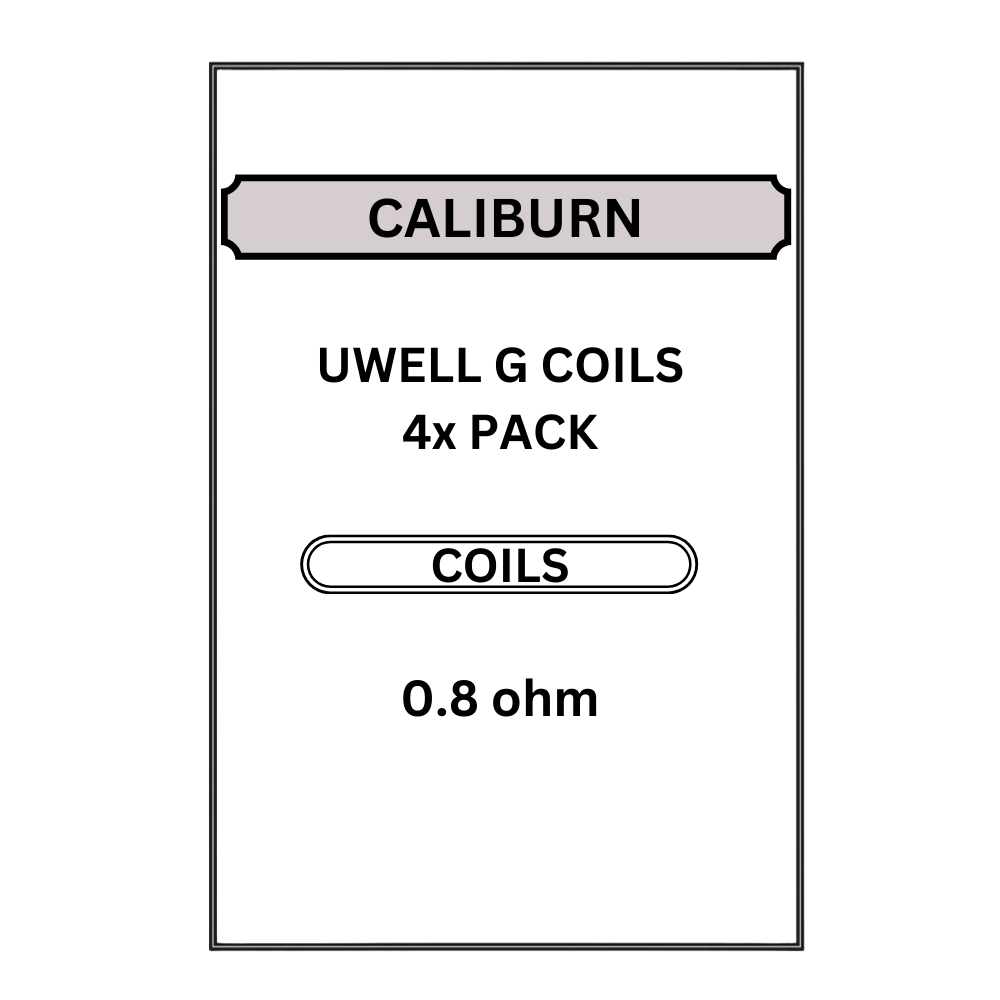 Uwell Caliburn G coil 0.8ohm 4pk
