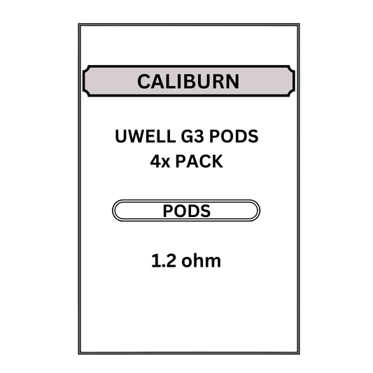 UWELL CALIBURN G3 POD 1.2OHM 4X