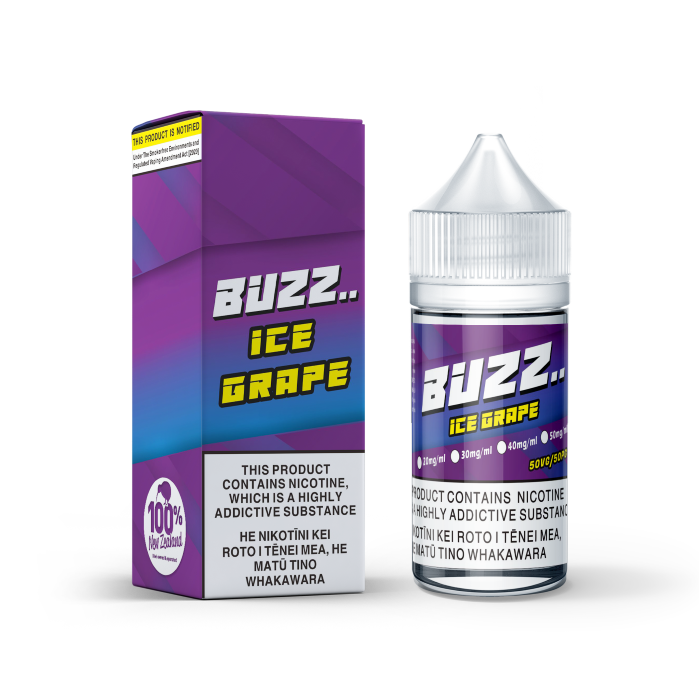 Buzz Salts 30mg - Ice Grape