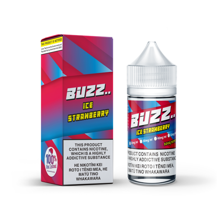 Buzz Salts 30mg - Ice Strawberry