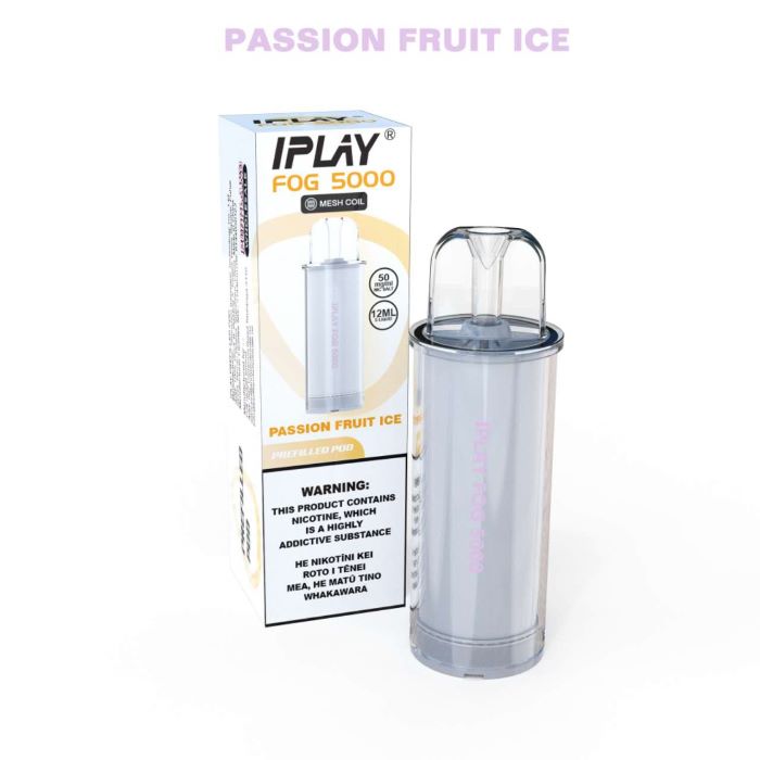 Iplay Pod Kit Prefilled Pods 50mg - Passionfruit Ice