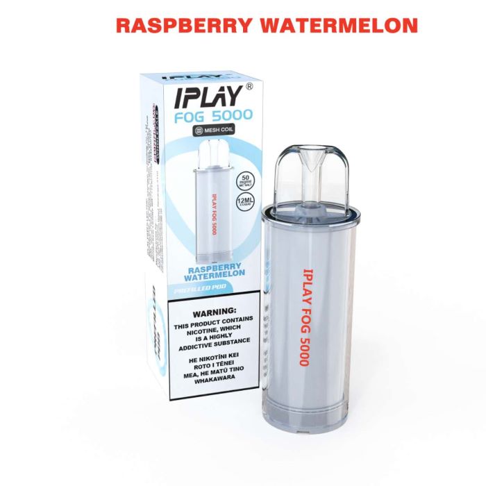 Iplay Pod Kit Prefilled Pods 50mg - Raspberry Watermelon