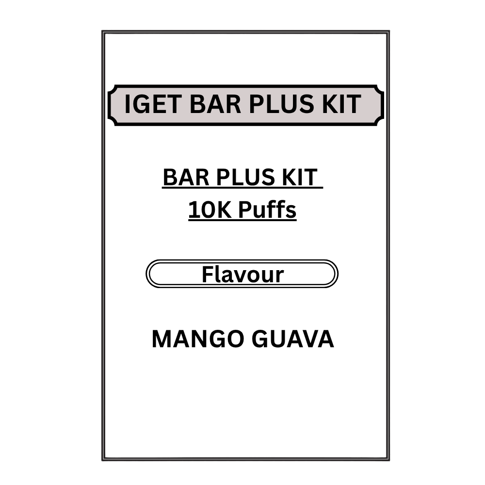IGET 3.0 BAR PLUS KITS 10K PUFFS
