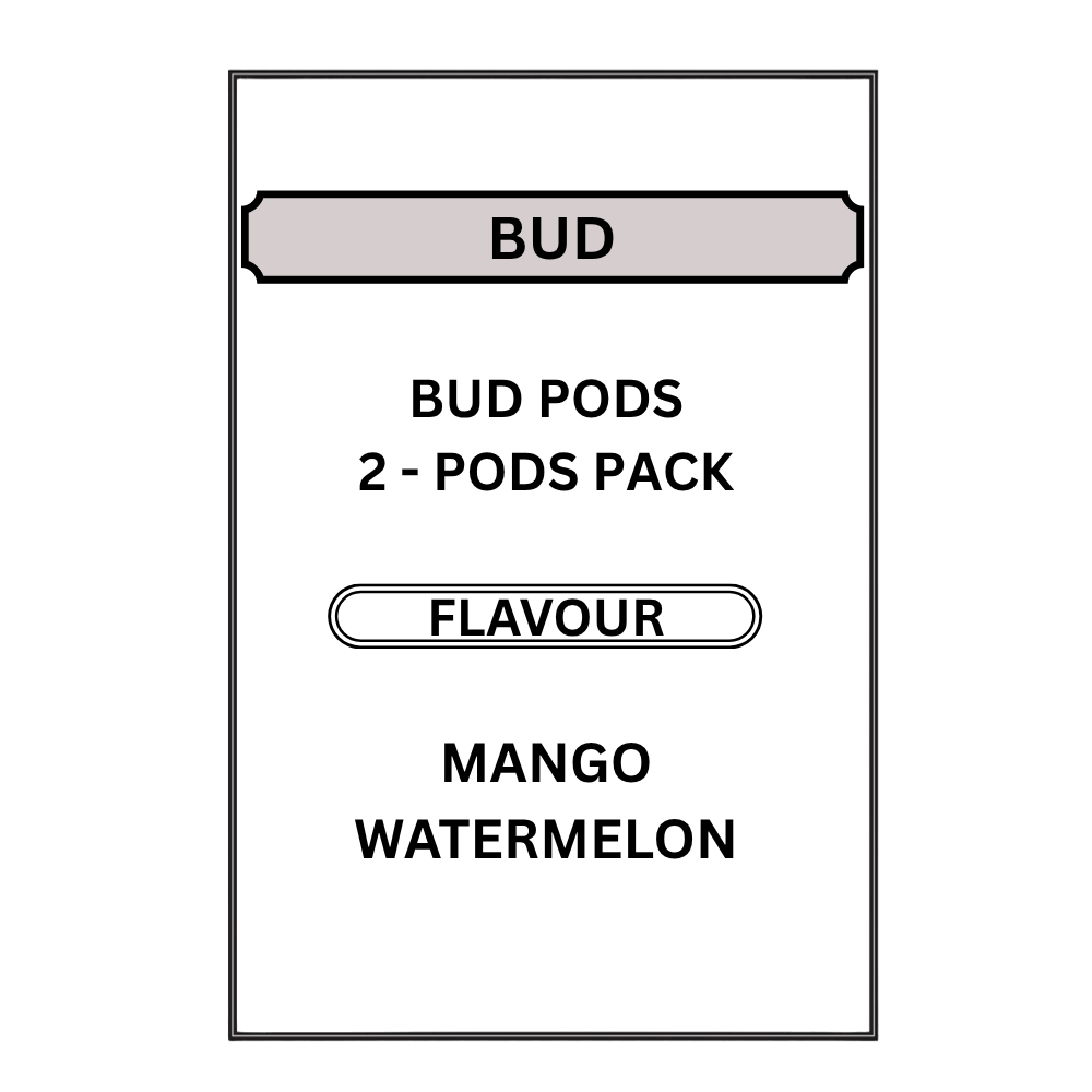 BUD 2PACK PODS 28MG