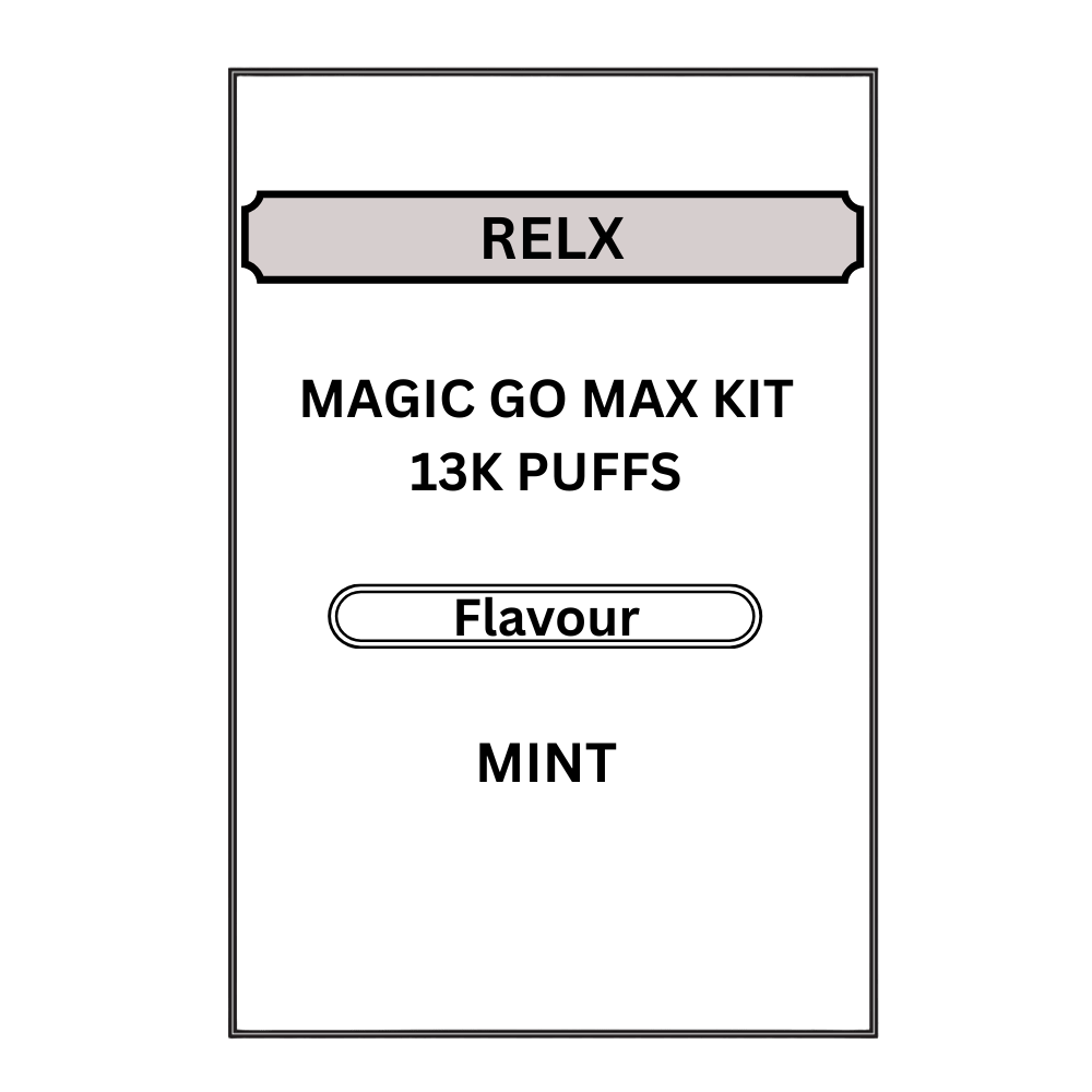 RELX MAGICGO MAX KIT 13000 PUFFS