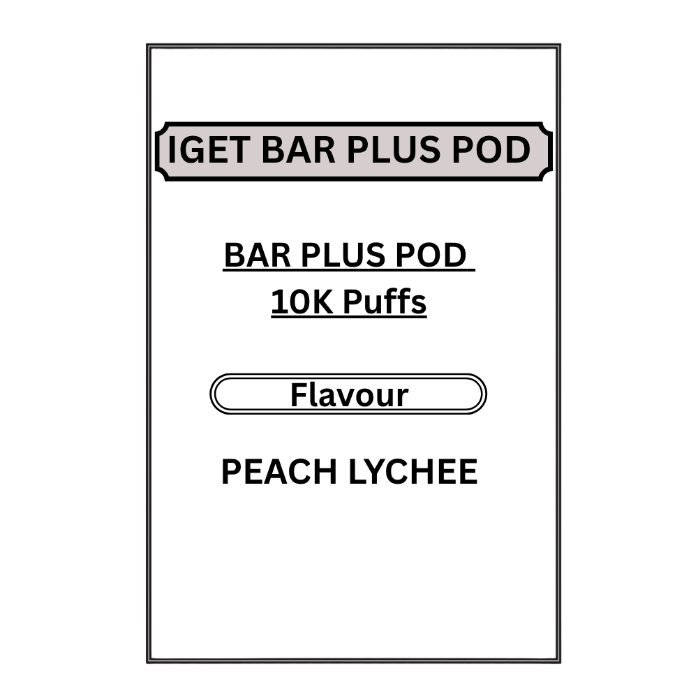 IGET BAR PLUS PODS 10K PUFFS