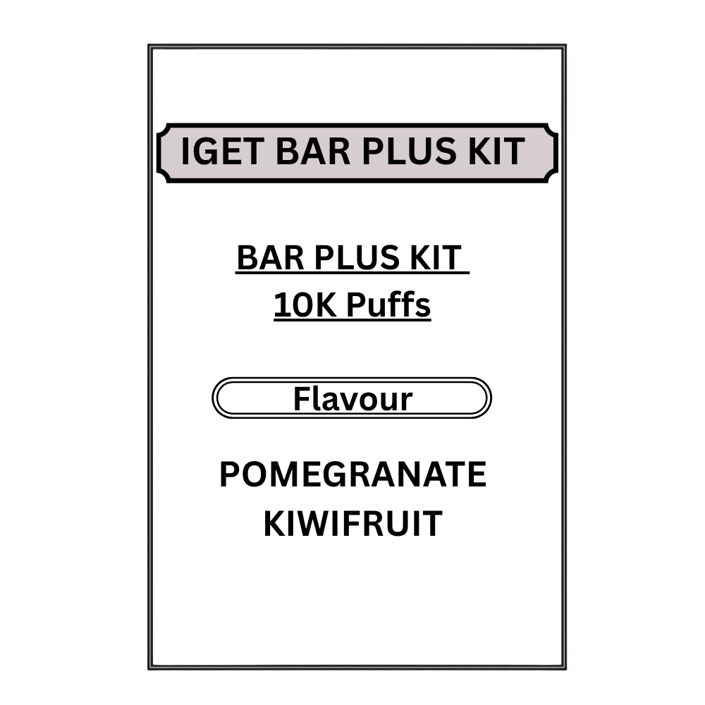 IGET 3.0 BAR PLUS KITS 10K PUFFS