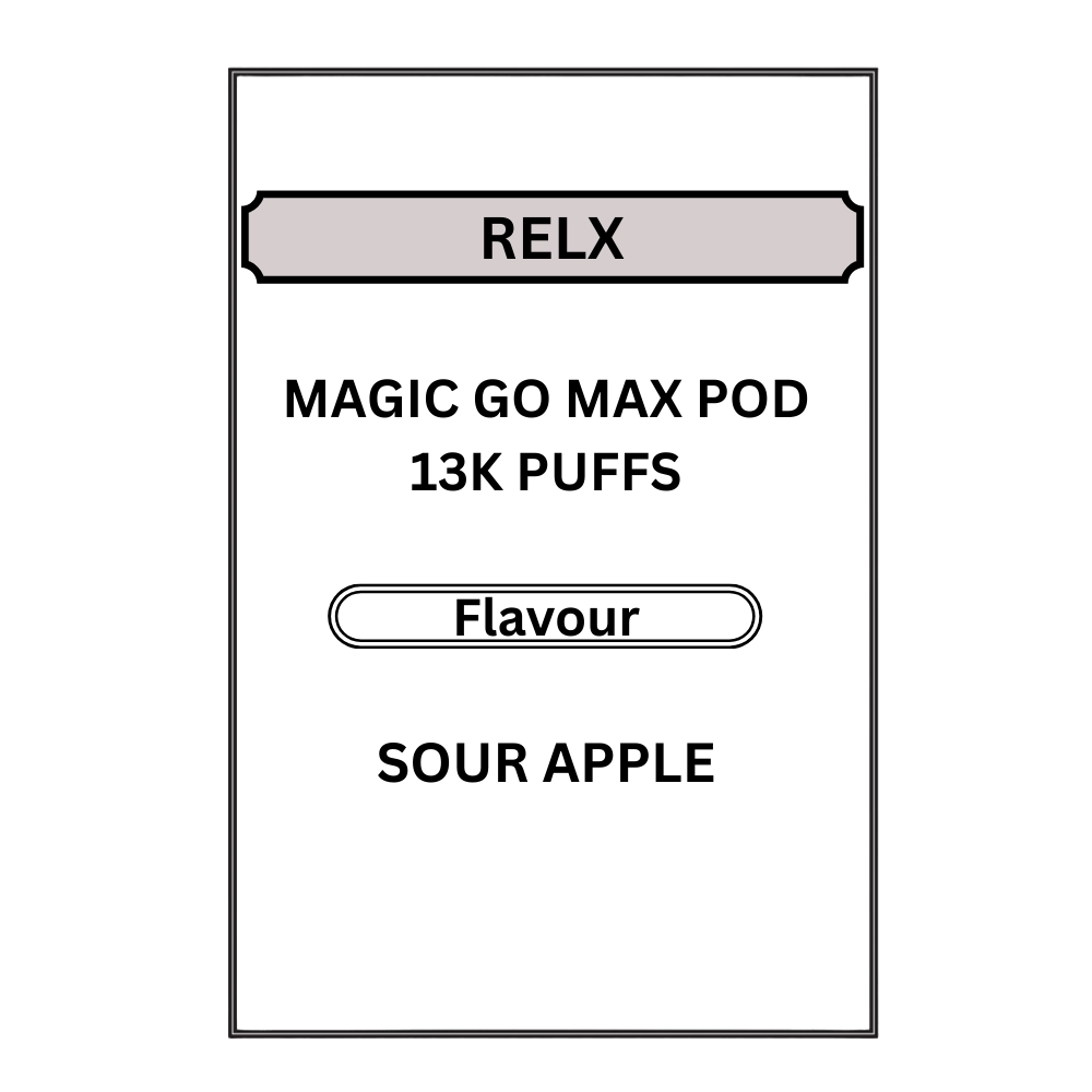 RELX MAGICGO MAX PODS 13000 PUFFS